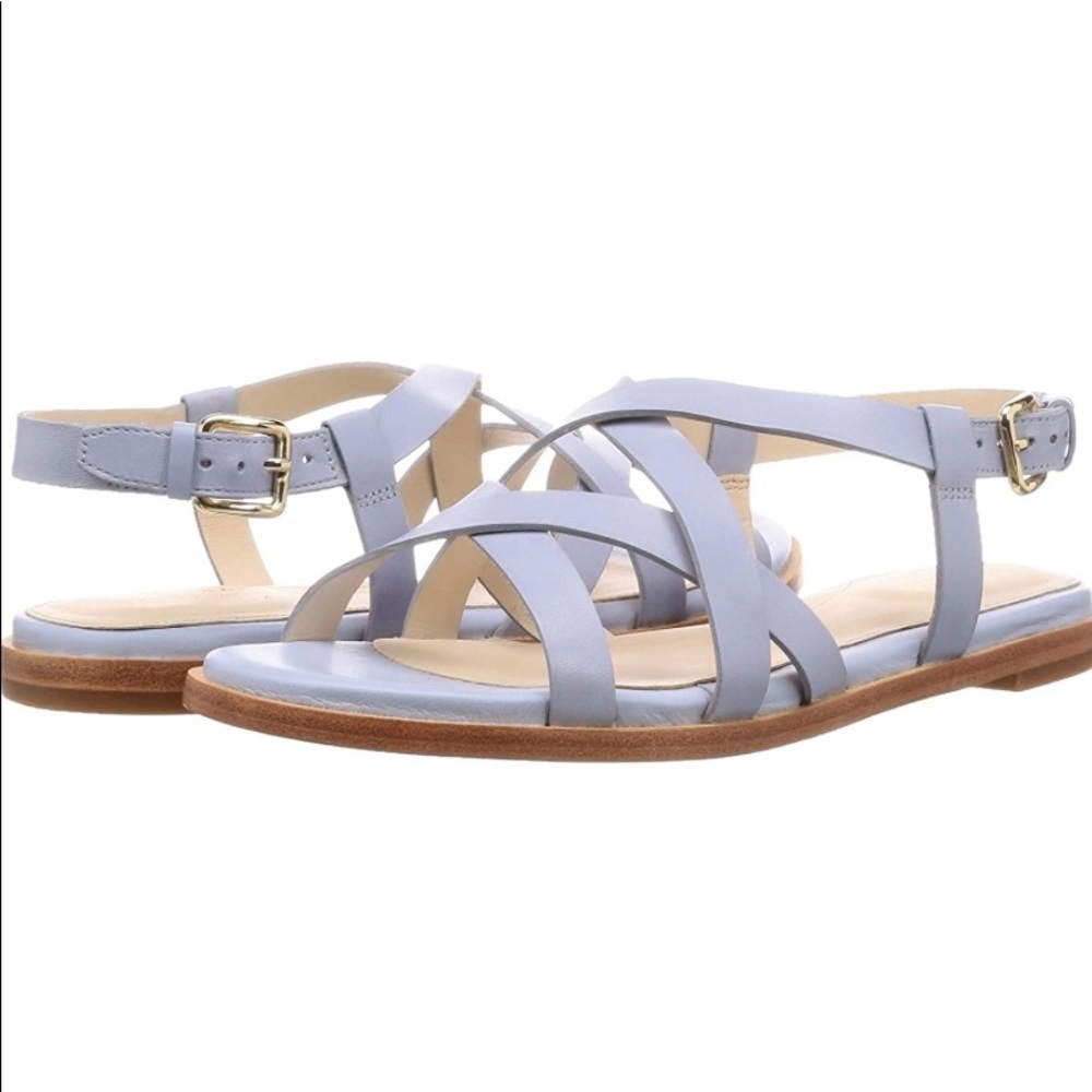 Cole Haan light blue sandals